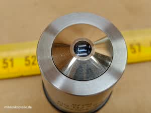 Carl Zeiss Jena NU / Amplival M19 Planachromat 25x/0,50 oo/0 microscope objective - different 4 view