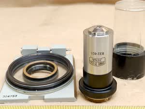 Carl Zeiss Jena Planachromat 12.5x/0.25 oo/0 Ph - EPI phase contrast microscope objective M19 | Neophot 21 reflected light - different 4 view