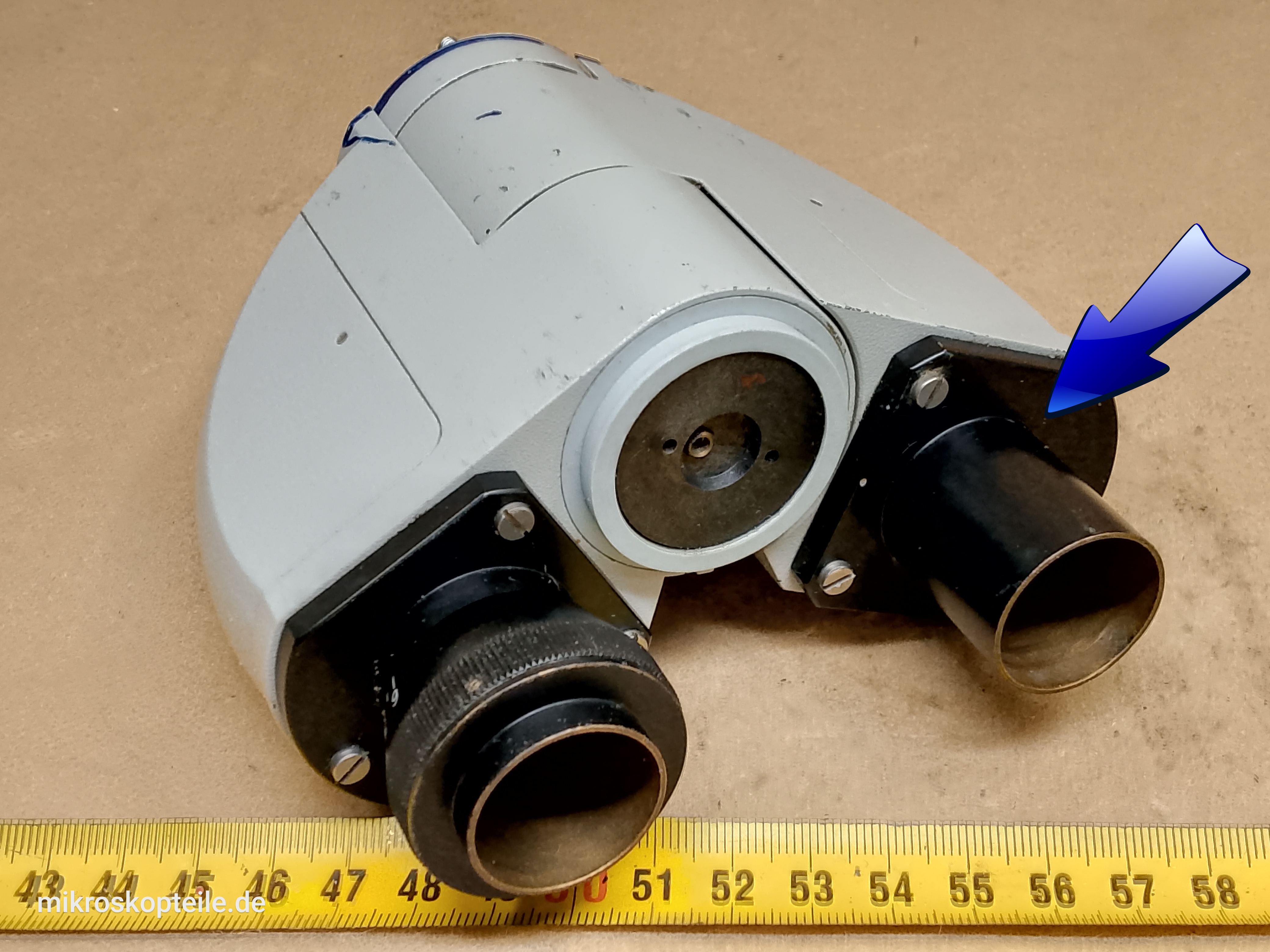 Zeiss 473012-9901 - mikroskopowy tubus okularowy 23,2mm głowicy binokularowej | zgodny z 473016-9901 - different 9 view