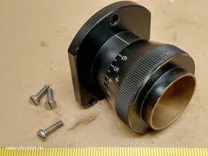 Zeiss ICM 405 473016 microscope binocular head eyepiece tube with diopter adjustment ring | 473012-9901 compatible