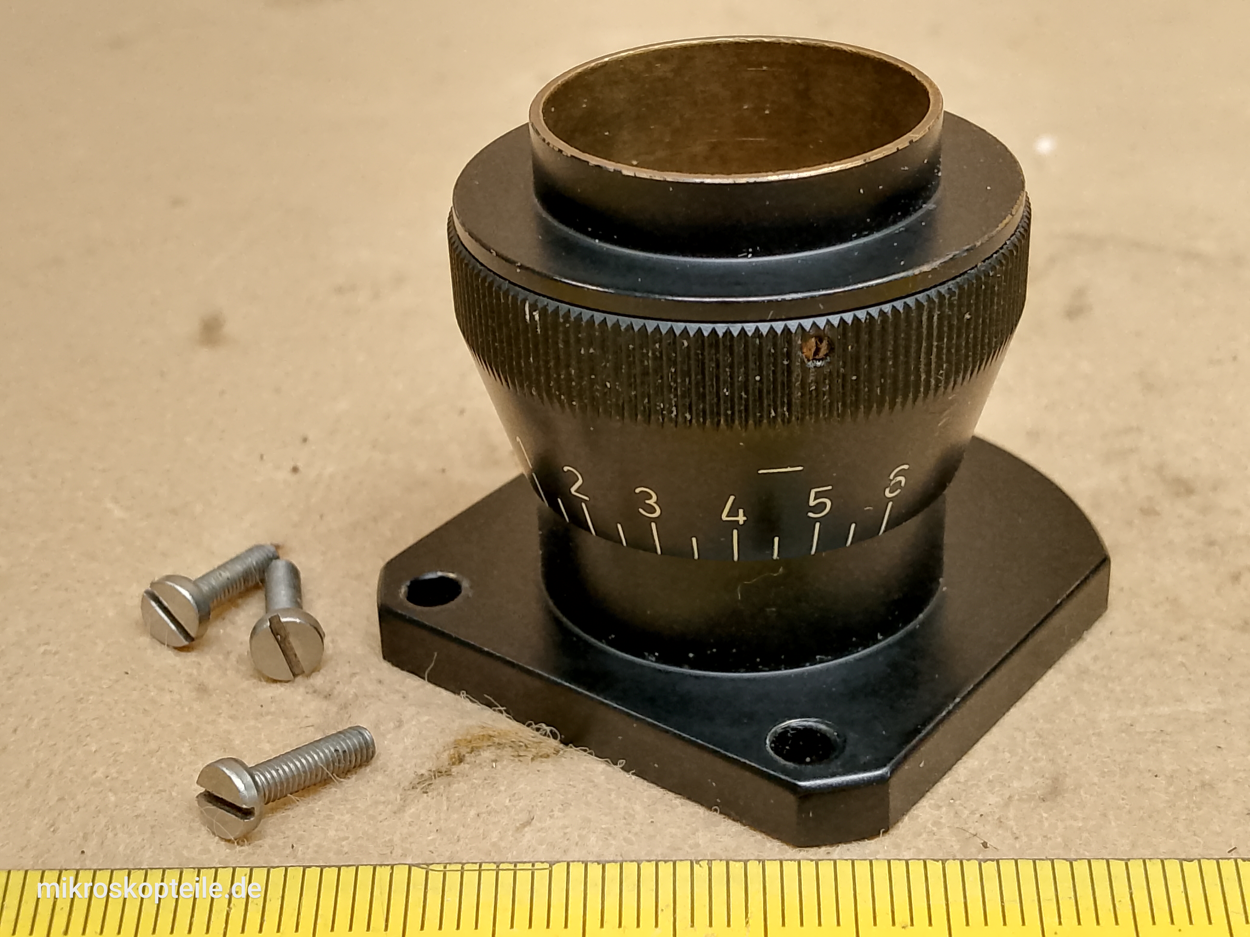 Zeiss 473016 Mikroskop-Binokularkopf-Okularstutzen mit Dioptrienring | 473012-9901 kompatibel