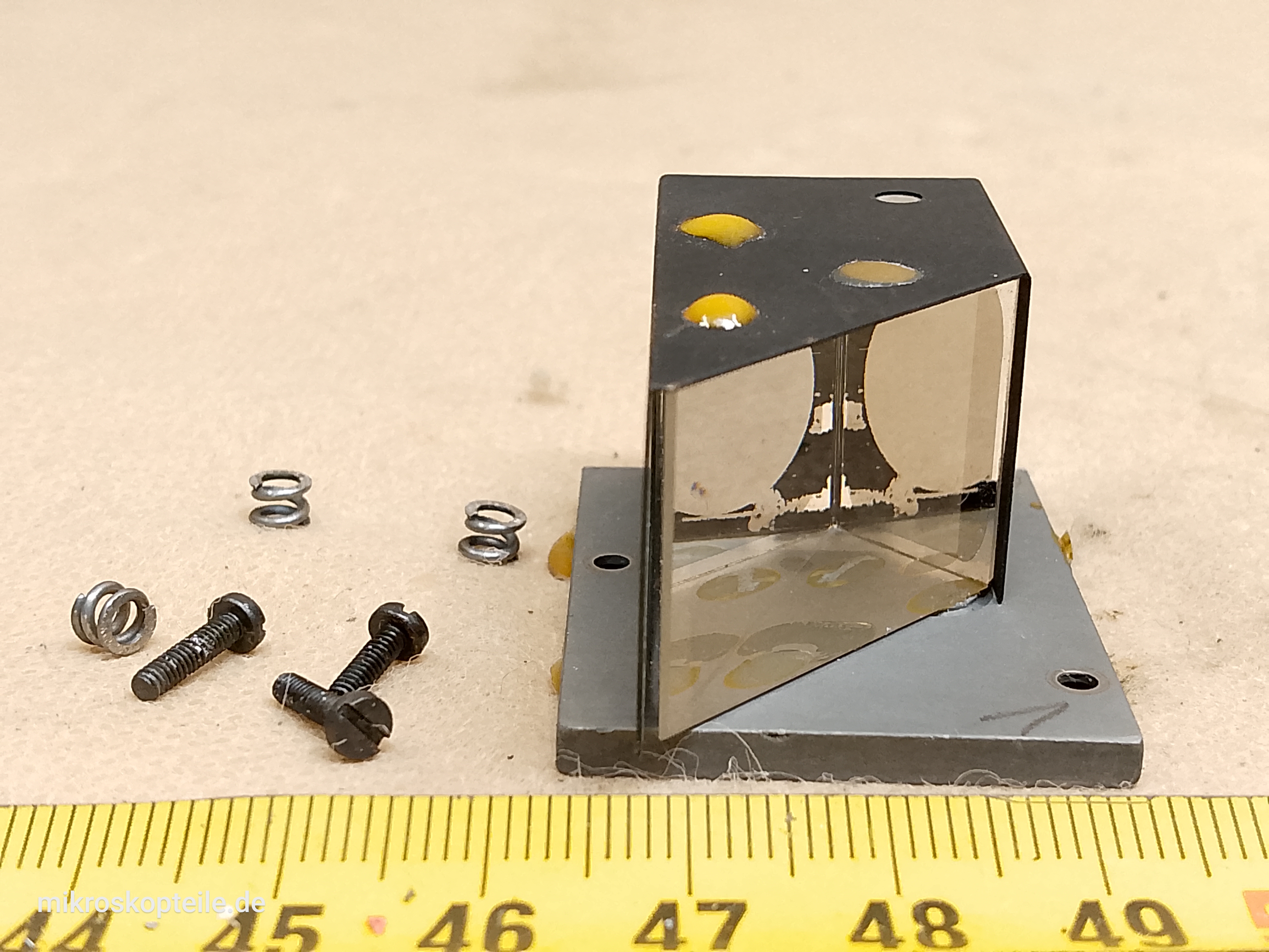 Leitz Wetzlar Mikroskop mittleres Strahlenteilerprisma für den Binokulartubus 512582 - Ansicht #6
