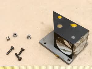 Leitz Wetzlar microscope central beamsplitter prism for binocular head 512582 - different 2 view