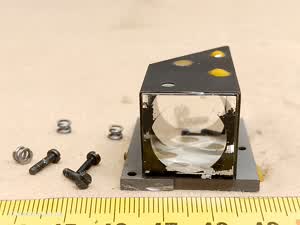 Leitz Wetzlar microscope central beamsplitter prism for binocular head 512582 - different 4 view
