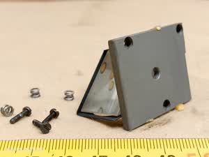Leitz Wetzlar microscope central beamsplitter prism for binocular head 512582 - different 7 view