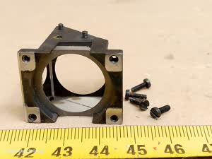 Leitz Wetzlar microscope right eyepiece prism for binocular head 512582 - different 2 view