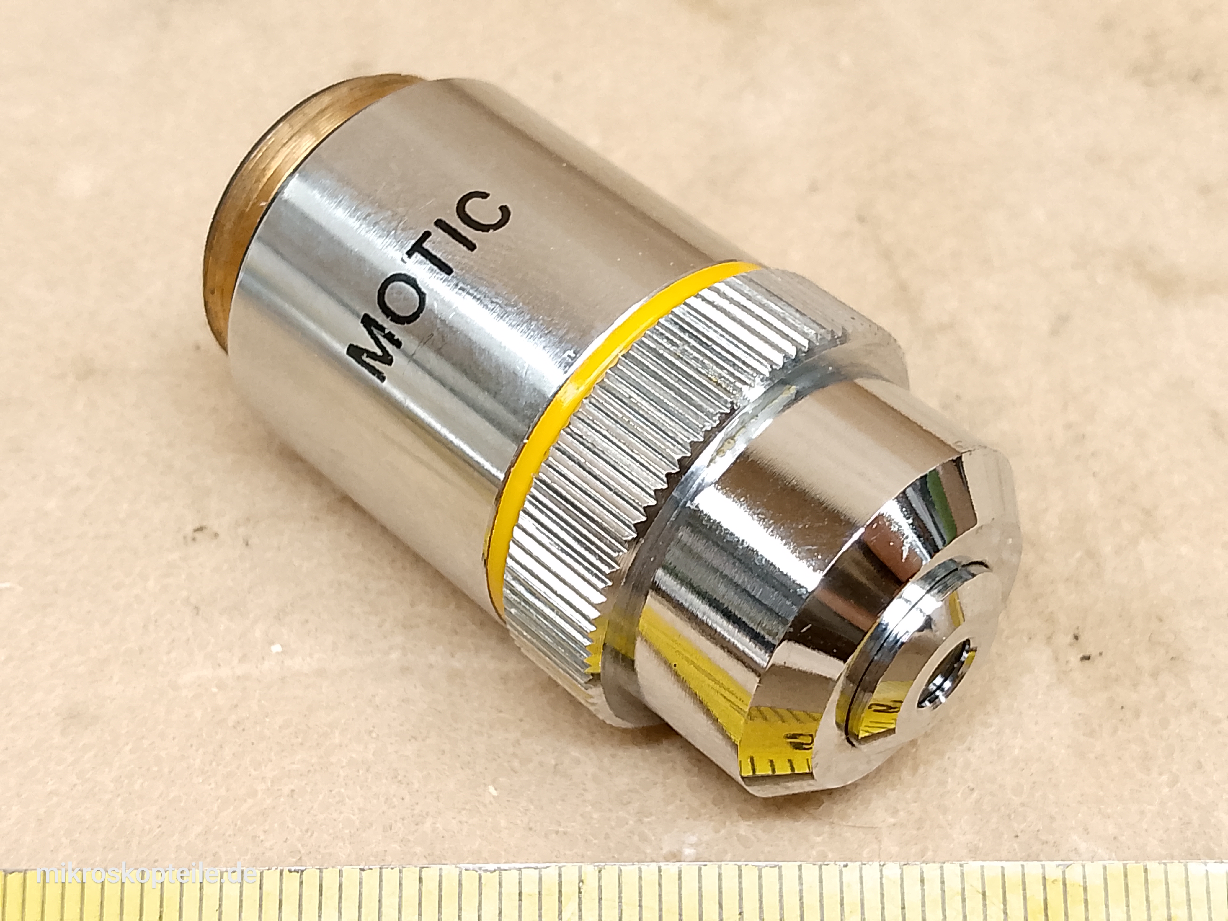 Motic B1 / SFC-100 10x Mikroskop-Objektiv RMS 10/0.25 160/- - different 2 view
