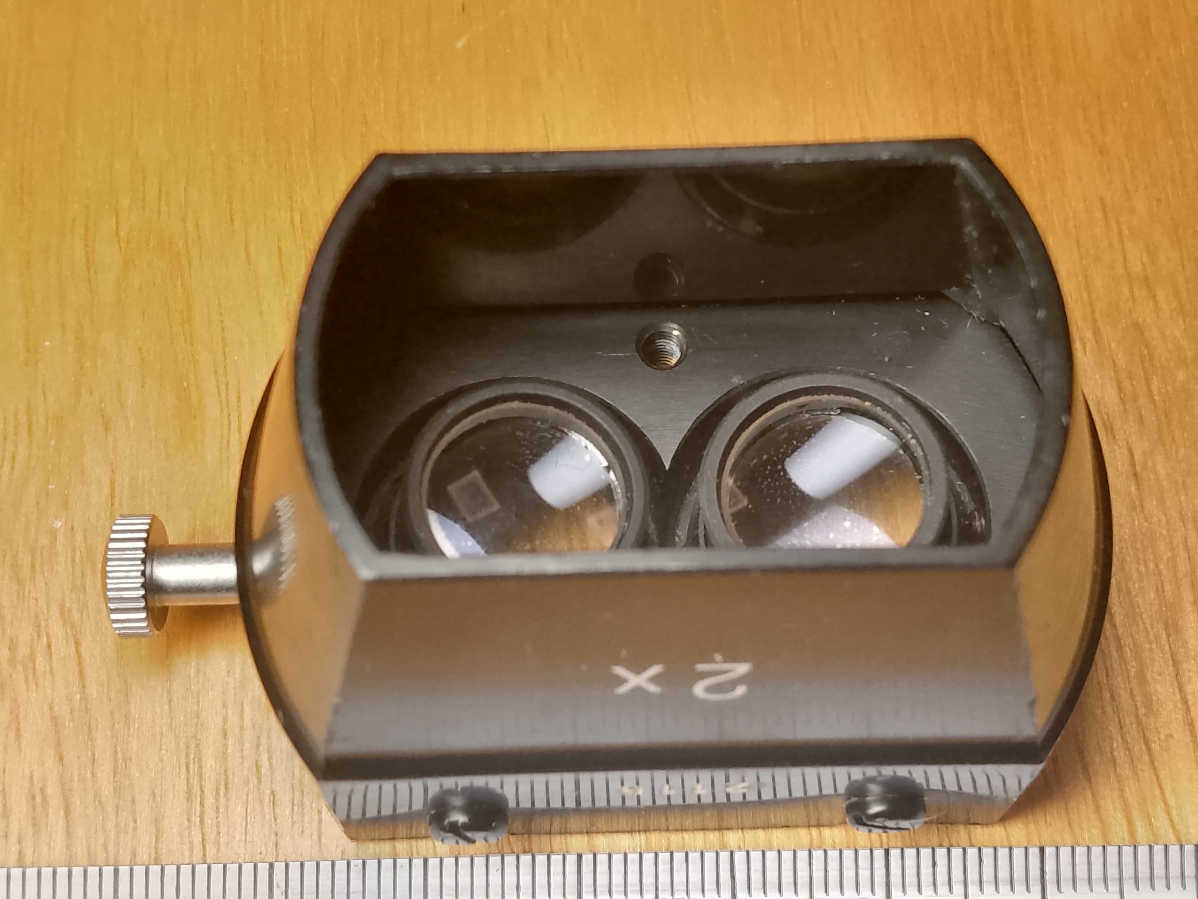 Will Wetzlar L4 Prismenlupe Stereo Microscope 2x Stereo Objective (CBS Beck Kassel) - view #9