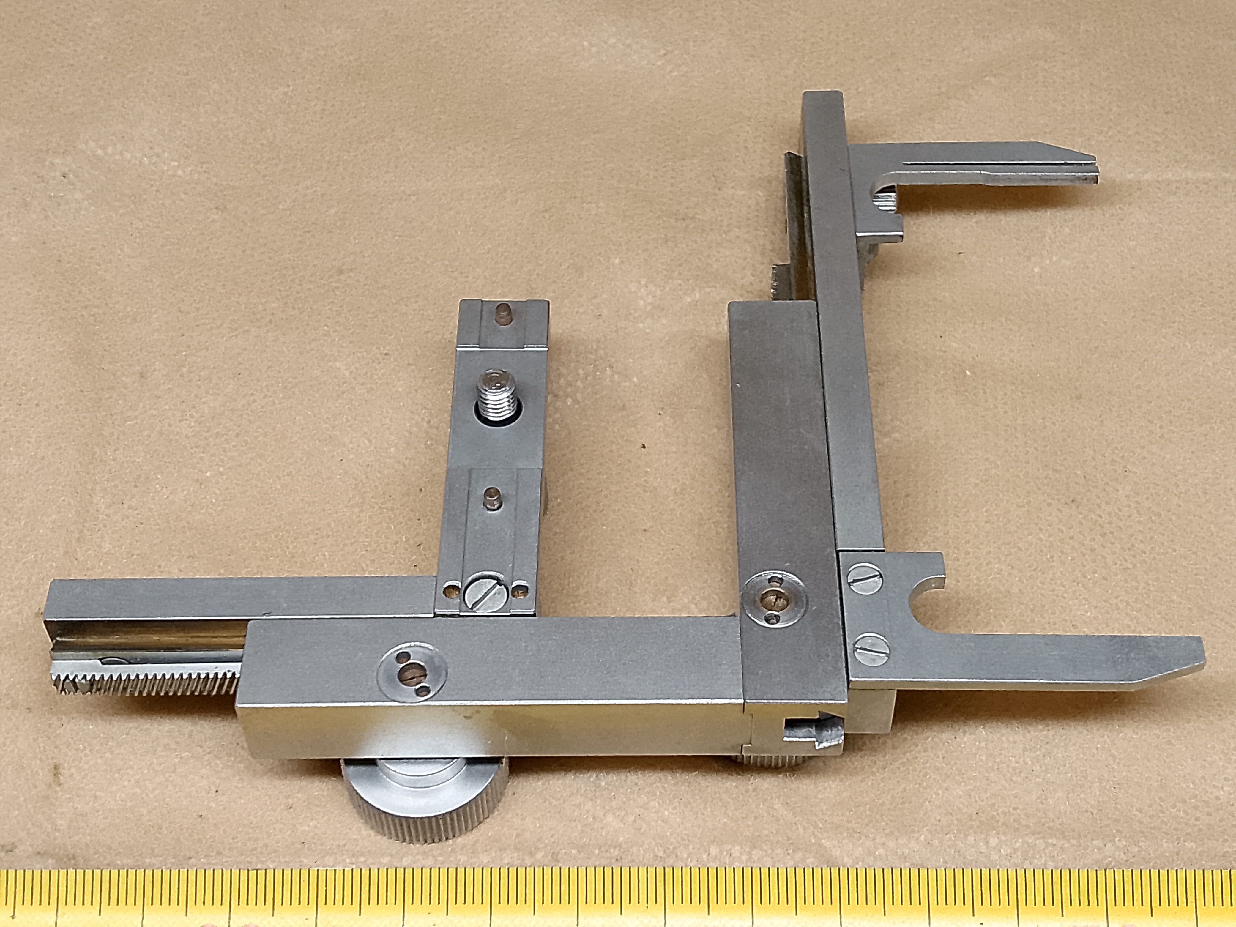 Hertel & Reuss mechanischer XY-Kreuzmechanismus für Mikroskoptisch "A" - Ansicht #12