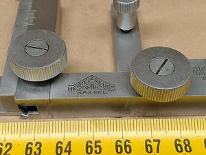 Hertel & Reuss - mechaniczny mechanizm krzyżowy XY do stolika mikroskopowego 
