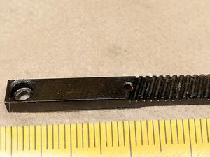 Lomo MIN-8 MBB-1 rack for the microscope condenser vertical focusing mechanism