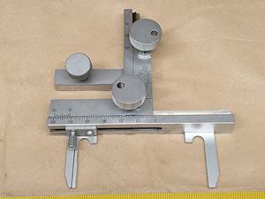 Hertel & Reuss mechanical XY cross mechanism for microscope stage 