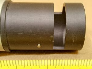 Carl Zeiss Jena Fluoval microscope light collector lens | lampholder K1 | lamphouse