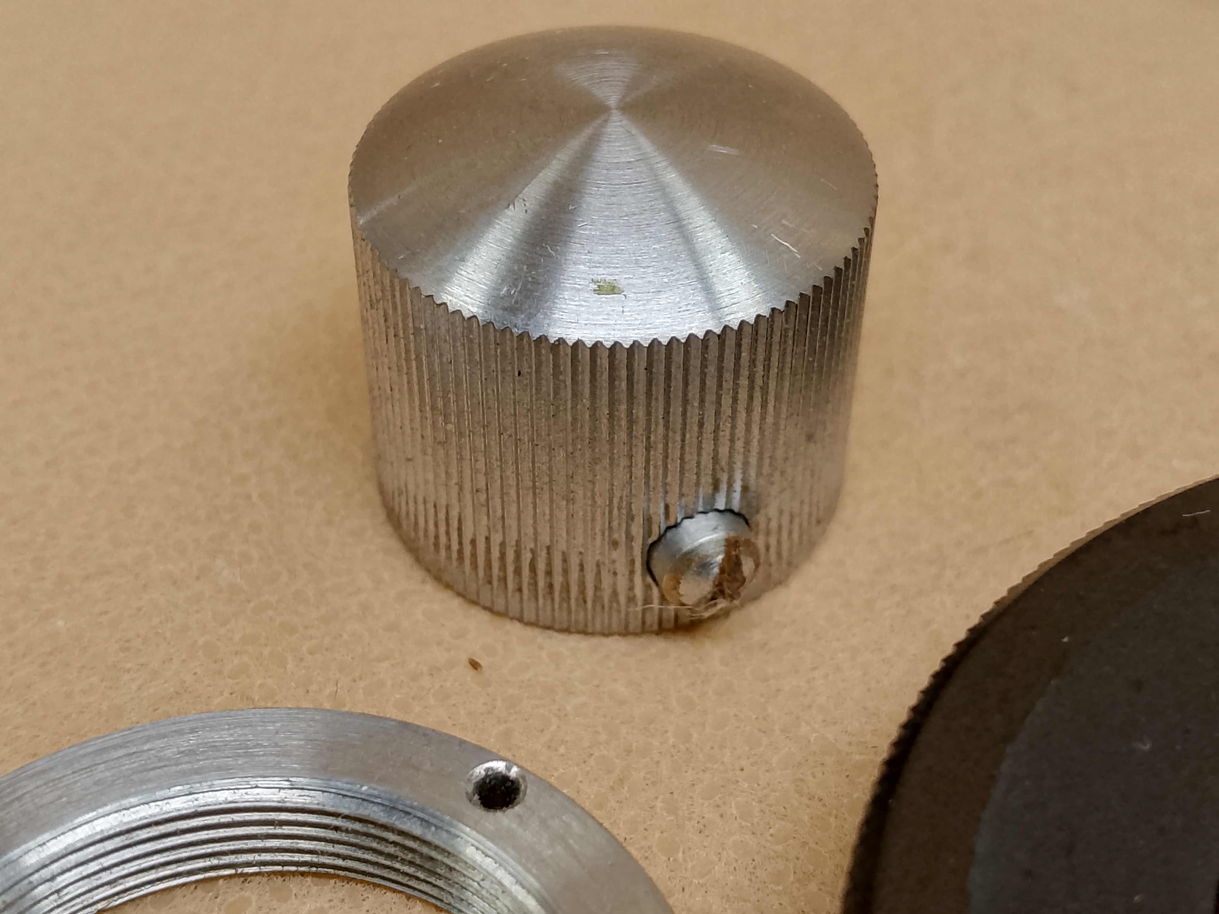 Zeiss Standard Junior KF - gałki / pokrętła mikroskopowego przesuwu zgrubnego i precyzyjnego - different 8 view