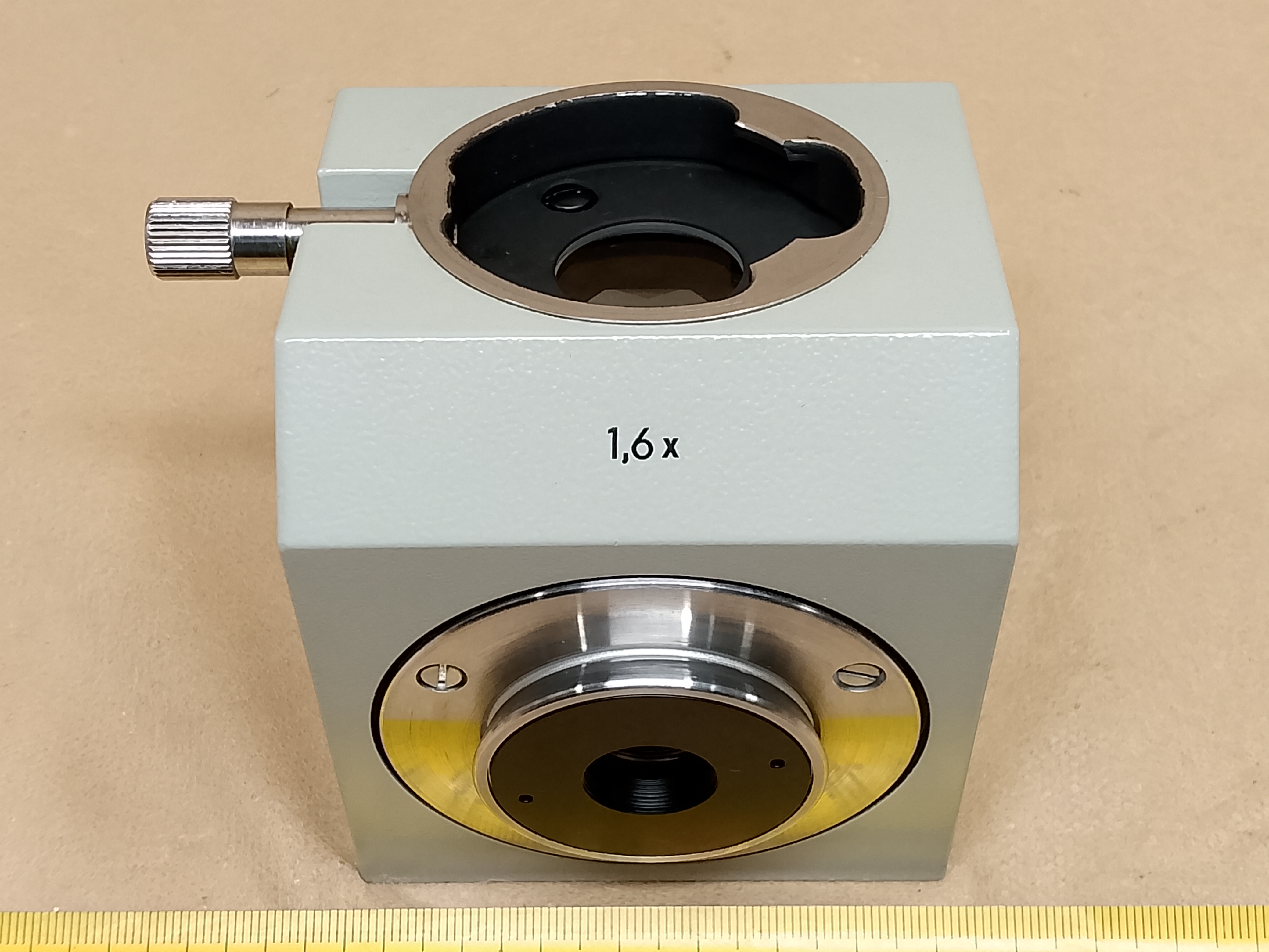 Carl Zeiss Jena Vertival / Amplival - mikroskopowy tubus pośredni (tubus kątowy) z powiększeniem 1,6x - ujęcie #7