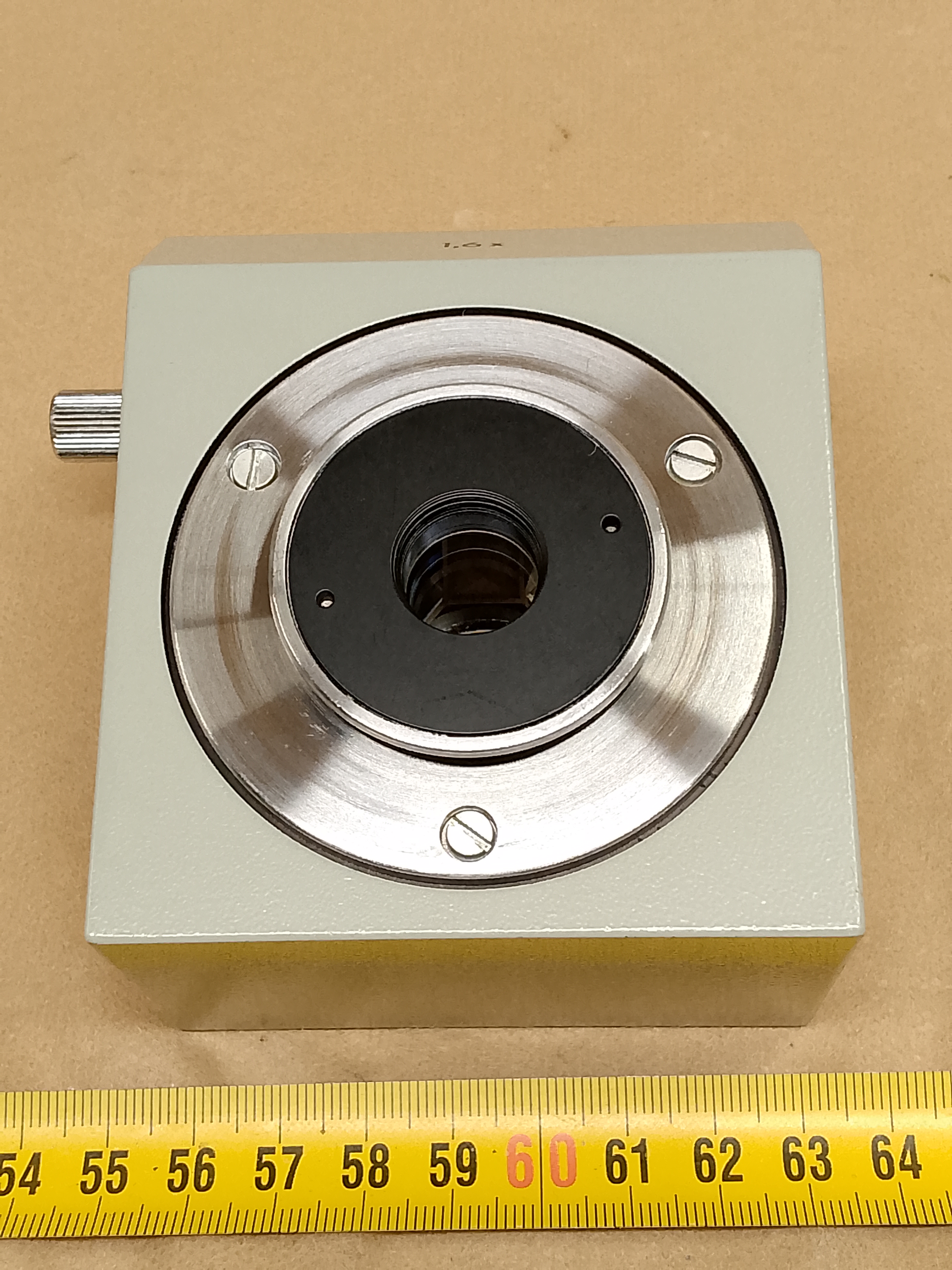 Carl Zeiss Jena Vertival / Amplival - mikroskopowy tubus pośredni (tubus kątowy) z powiększeniem 1,6x - ujęcie #10