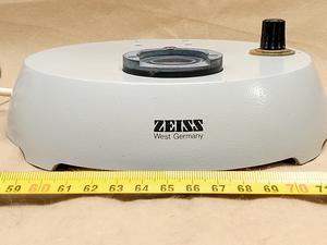 Zeiss KF 2 podstawa statywu mikroskopu z oświetleniem | elektryka | zasilacz