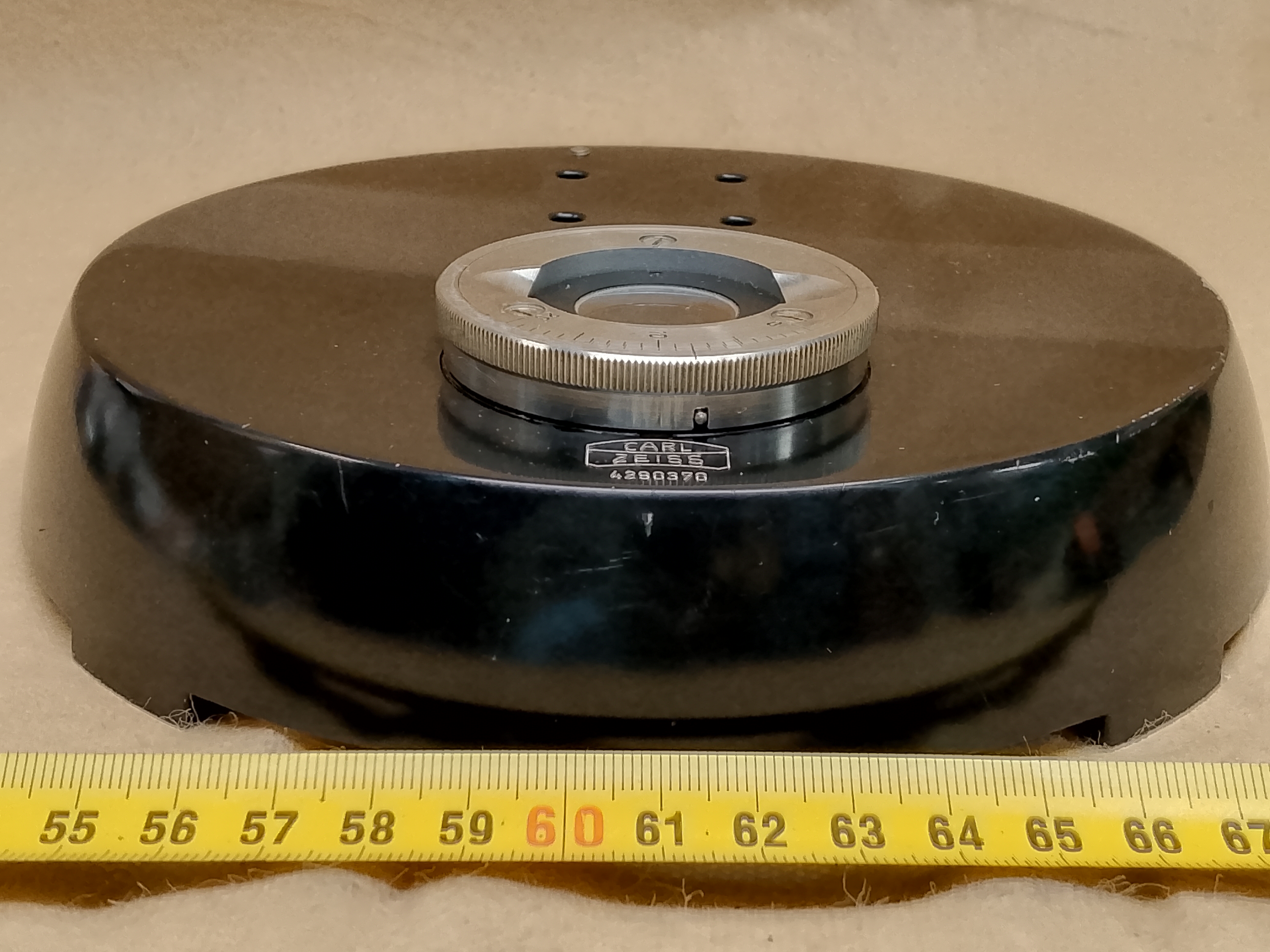Zeiss Standard GFL - podstawa statywu mikroskopu z przysłoną polową systemu Koehlera - ujęcie #2