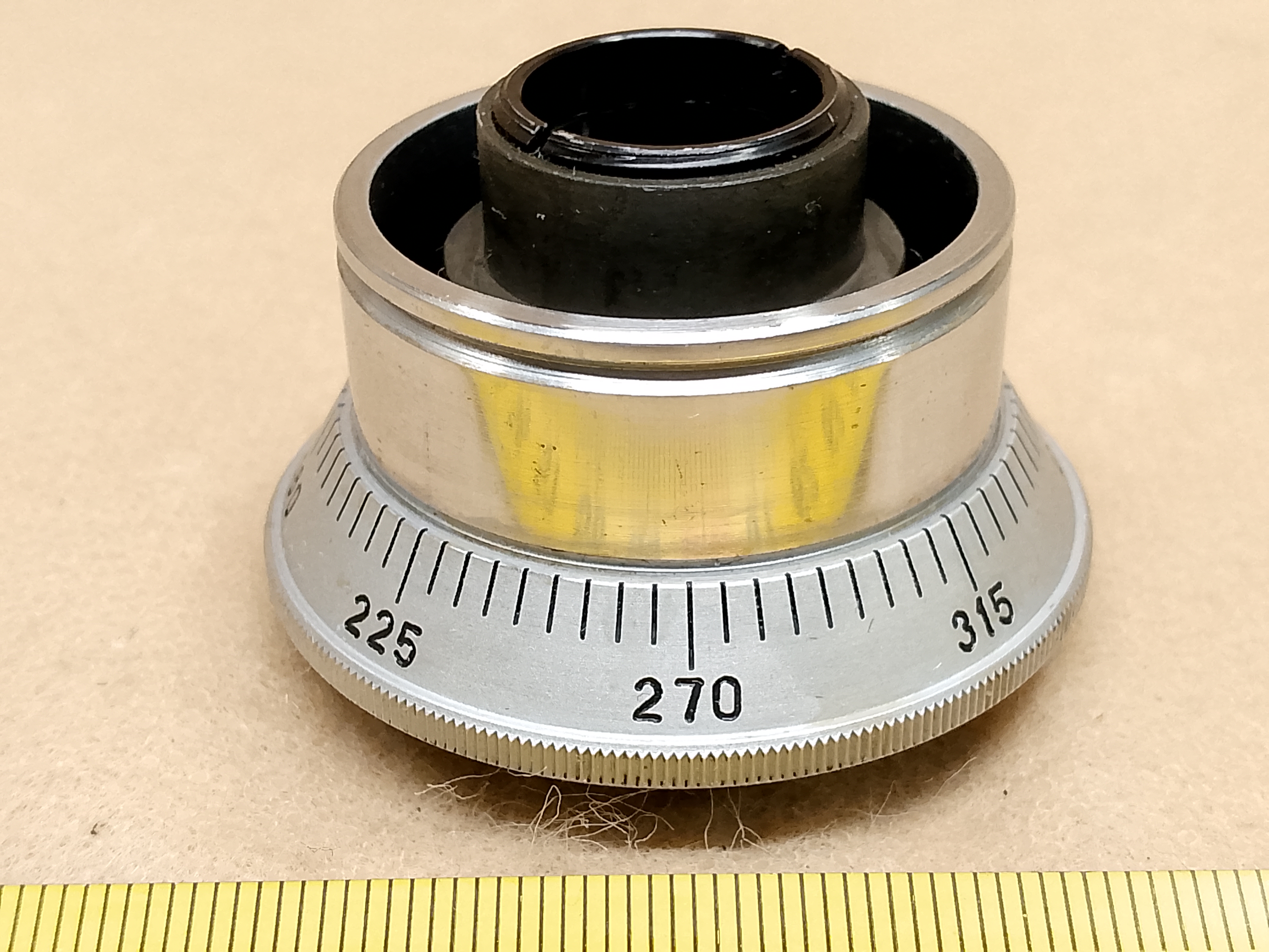 Lomo MIK-4 Infrared Microscope - rotatable insert (Lomo INF slider) with IR filter and iris diaphragm for the microscope condenser