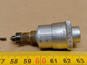 Lomo MBB-1 and MIN-8 microscope fine focus single knob | micrometer head - thumbnail