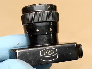 PZO K15x Mikroskop Messokular Mikrometer mit Dioptrieneinstellung