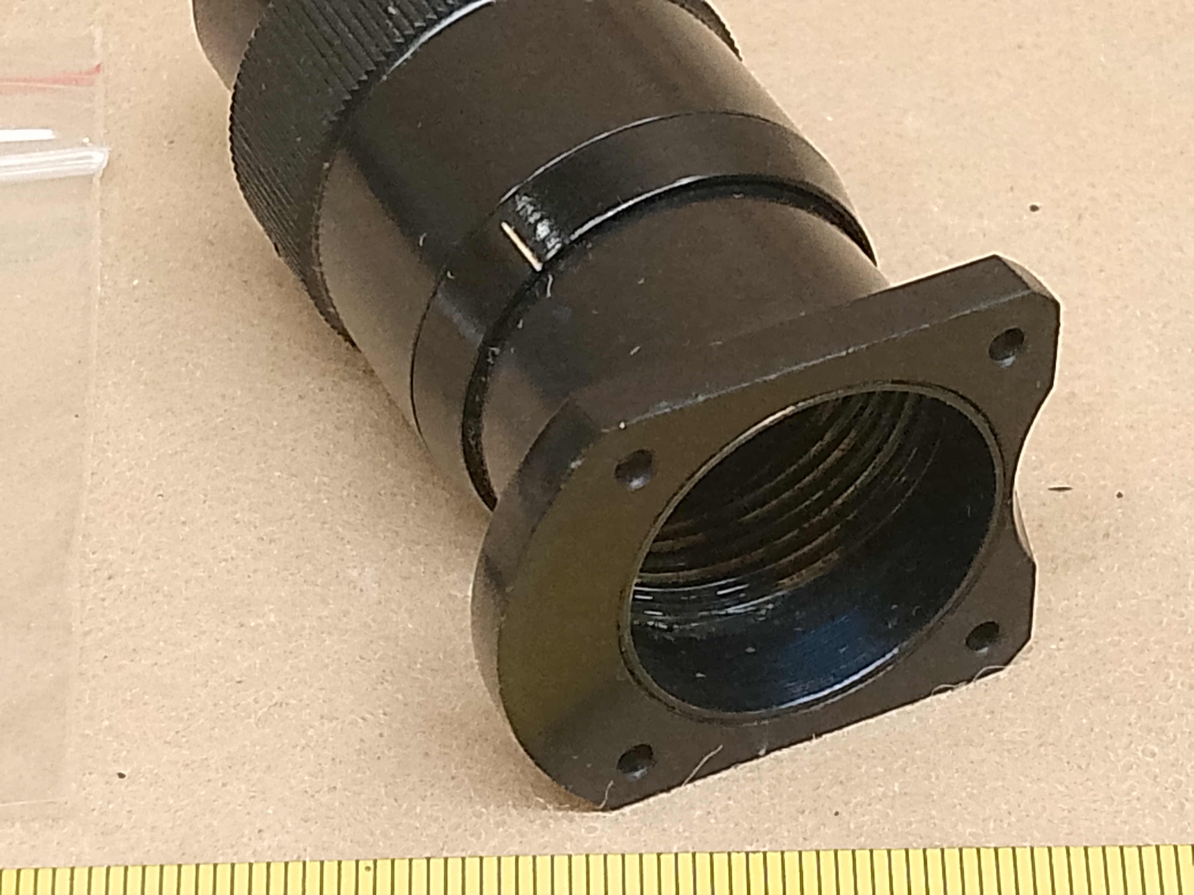 PZO MND-5 microscope binocular head eyepiece tubus with diopter adjustment ring - view #7