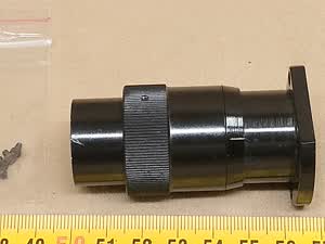PZO MND-5 microscope binocular head eyepiece tubus with diopter adjustment ring - thumbnail
