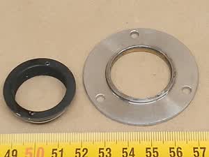 Zeiss Axiovert 100 / Axioskop 20 microscope binocular head mount dovetail connector