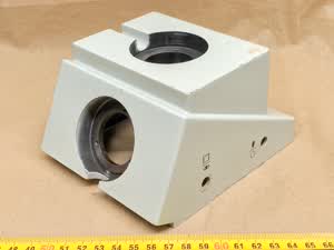 Carl Zeiss Jena CF-250 Fototubus - Jenamed / Jenaval Mikroskope - oberer Hauptteil des Fotokopfgehäuses - thumbnail