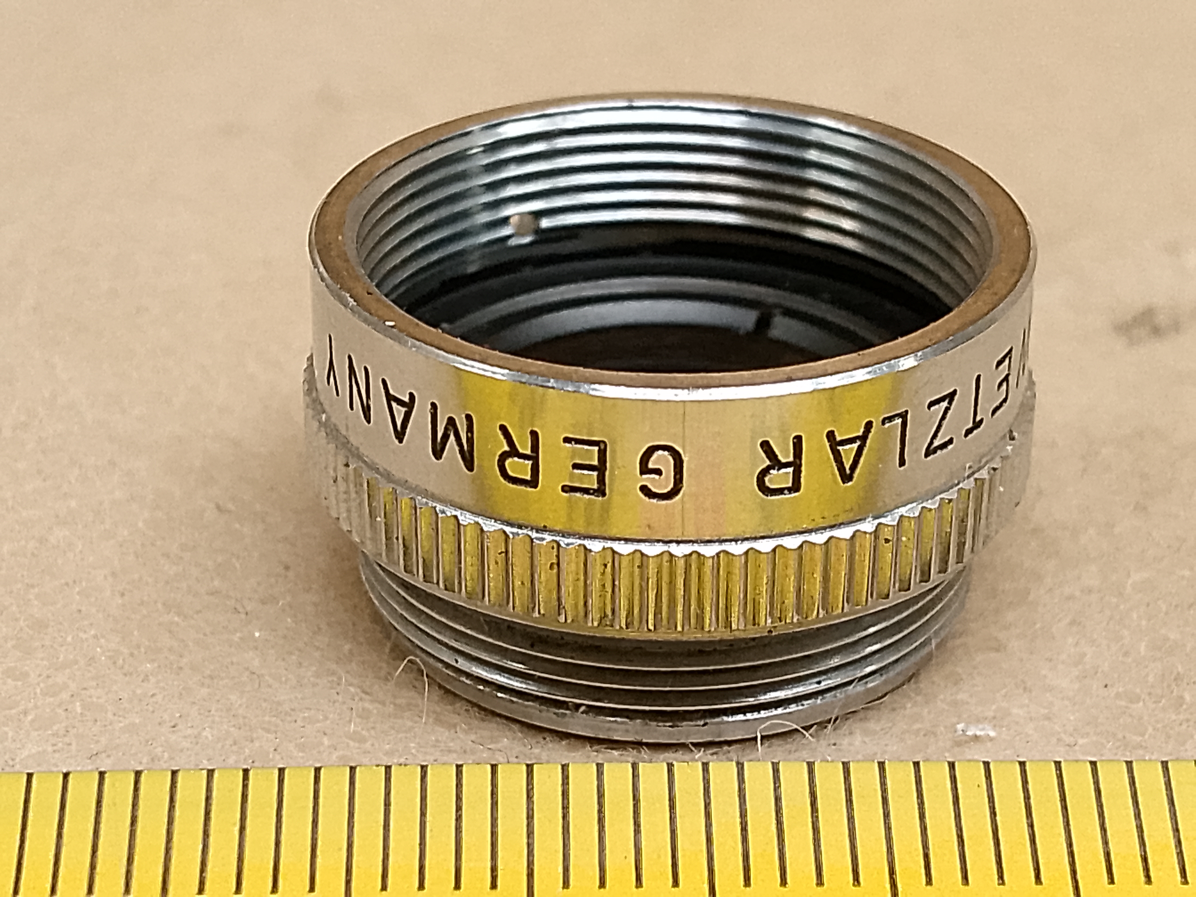 Leitz Orthoplan - adapter 8 mm obiektywów mikroskopowych RMS | przedłużacz długości fokalnej 37-45 mm - ujęcie #2