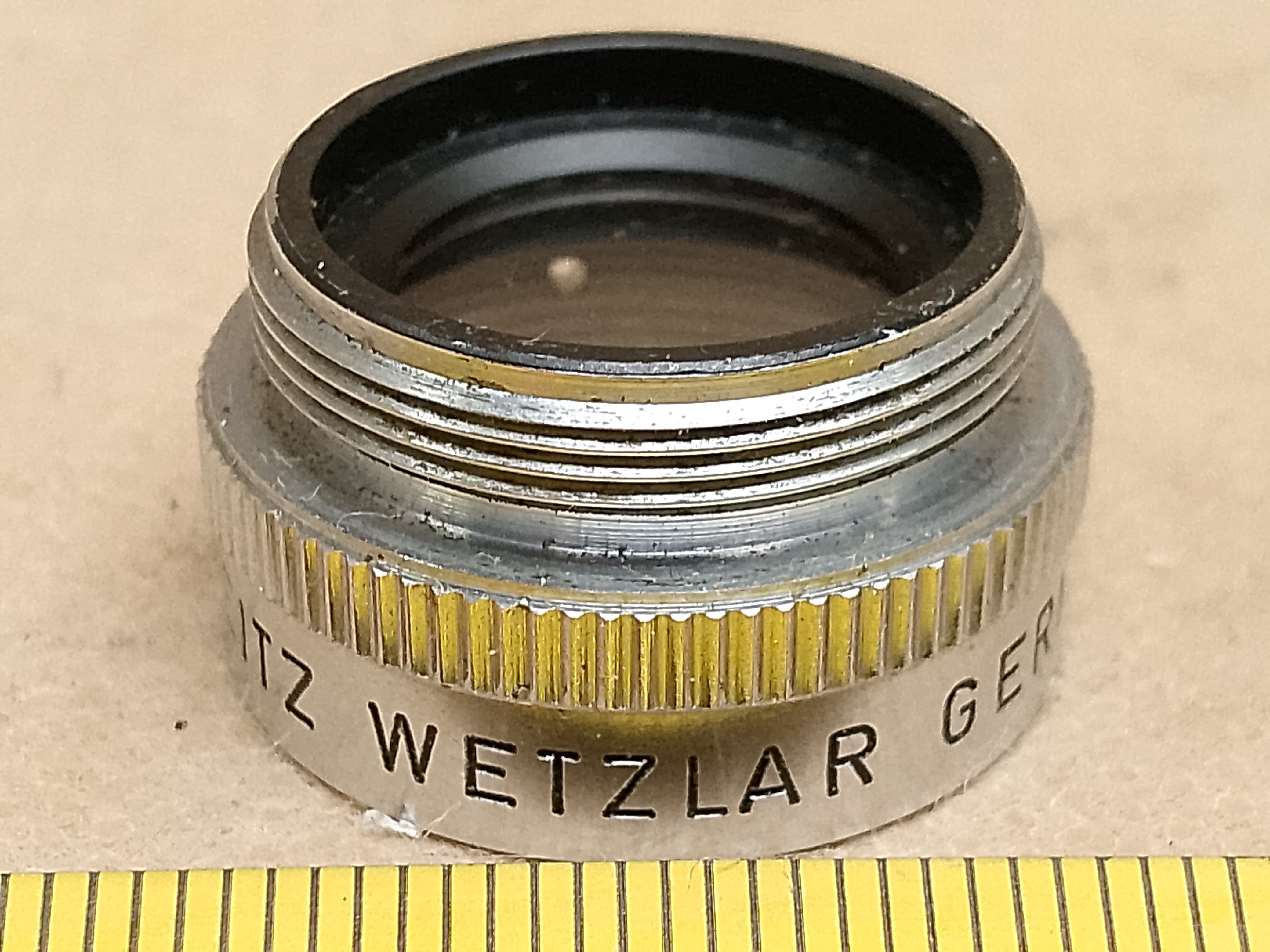Leitz Orthoplan - adapter 8 mm obiektywów mikroskopowych RMS | przedłużacz długości fokalnej 37-45 mm - different 4 view
