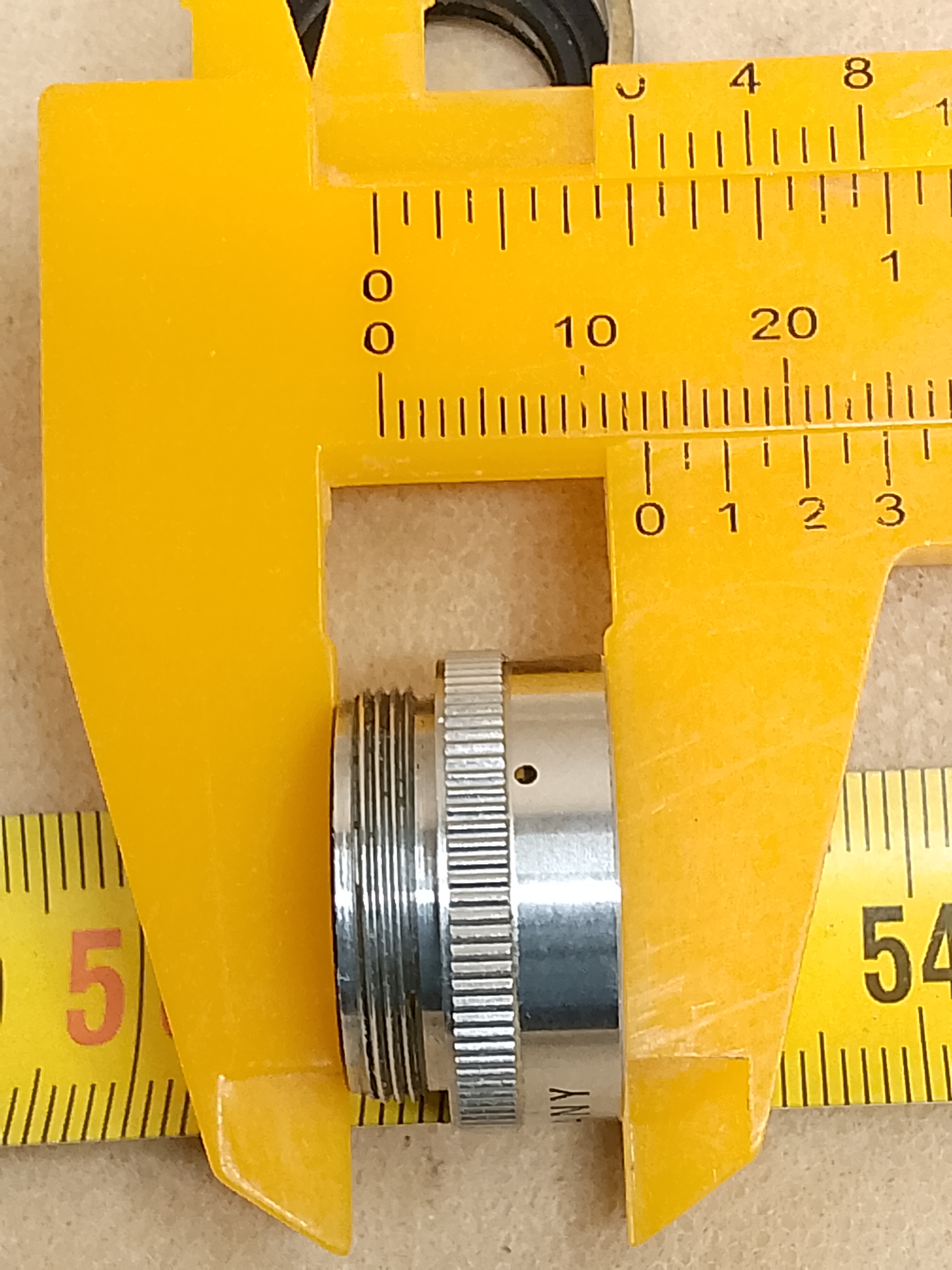 Leitz Orthoplan - adapter 8 mm obiektywów mikroskopowych RMS | przedłużacz długości fokalnej 37-45 mm - different 8 view