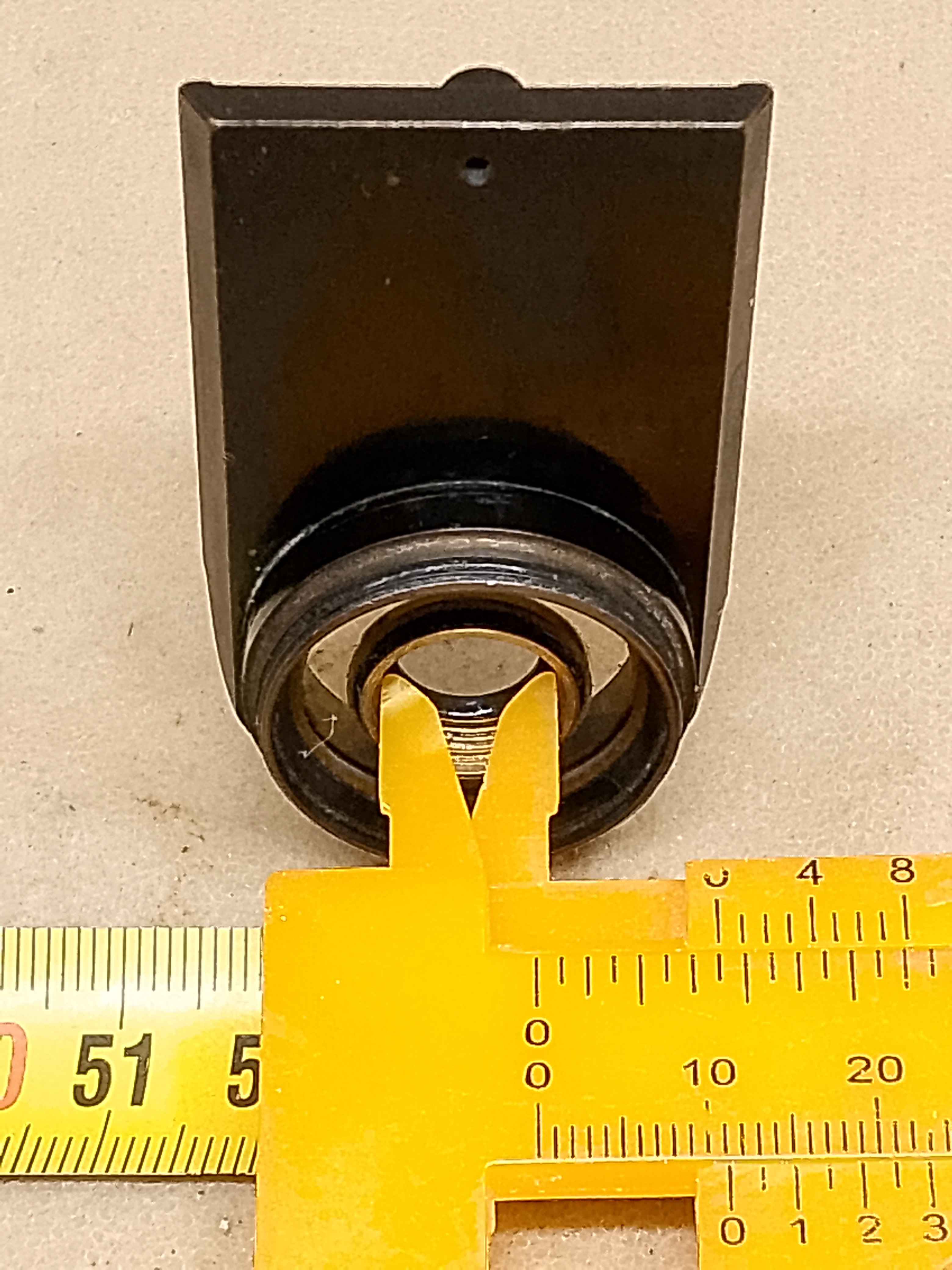 Carl Zeiss Jena Metalliput - mikroskopowy obiektyw metalurgiczny 30x/0,40 z adapterem / wsuwką do oświetlacza - ujęcie #9