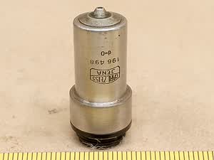 Carl Zeiss Jena Metalliput - mikroskopowy obiektyw metalurgiczny 62 0,60 Met / 34 0,60 Epi z adapterem / - ujęcie #8