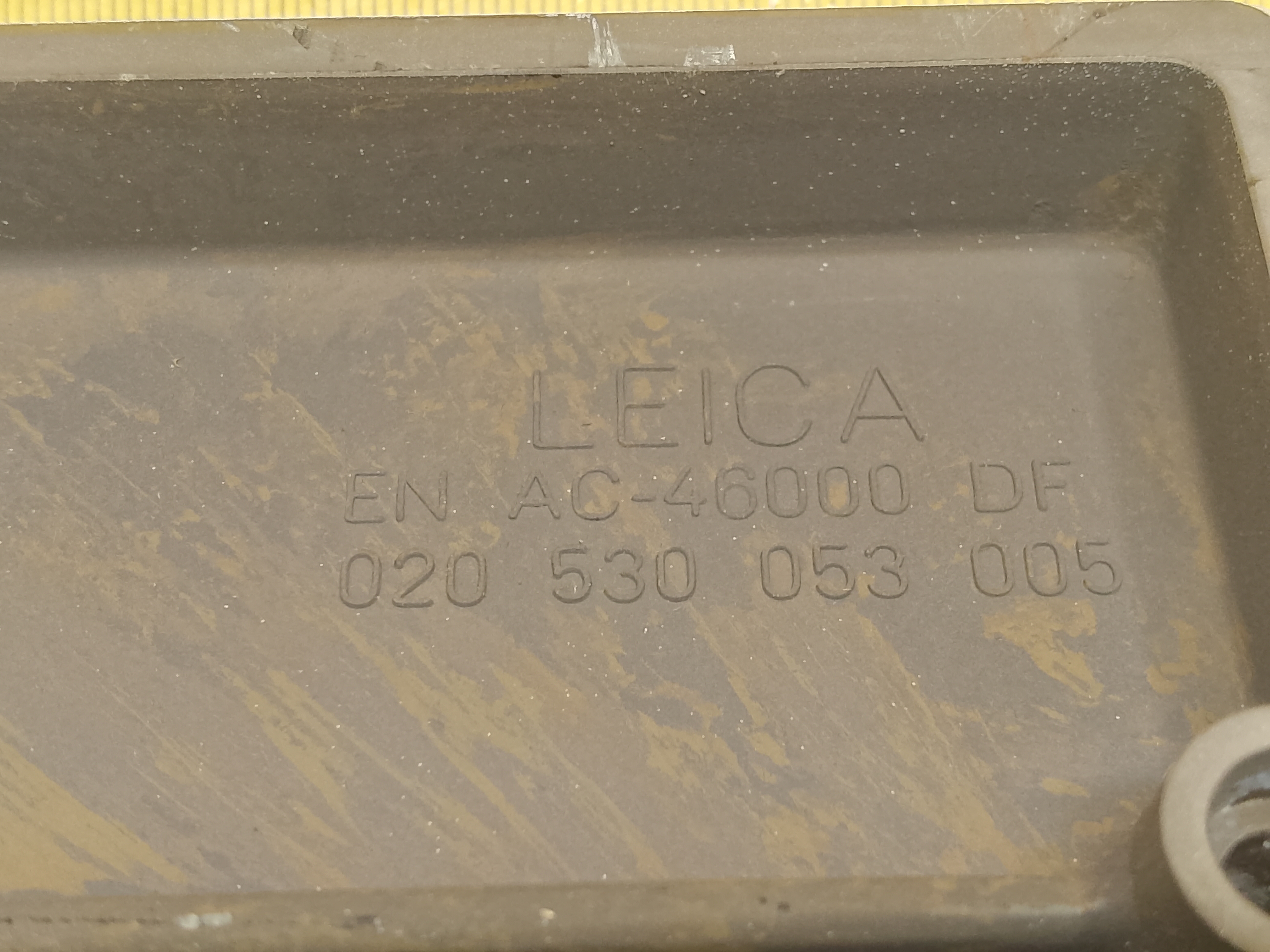 Leica DM4000 / DM6000 płyta górna P/N 11890003 - ujęcie #4