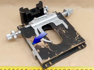 Reichert Neozet / Zetopan - część do naprawy mikroskopowego stolika mechanicznego XY | skala 100-160 - element serwisowy