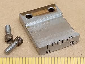 Reichert Neozet / Zetopan - część do naprawy mikroskopowego stolika mechanicznego XY | mała skala - element serwisowy - different 1 view