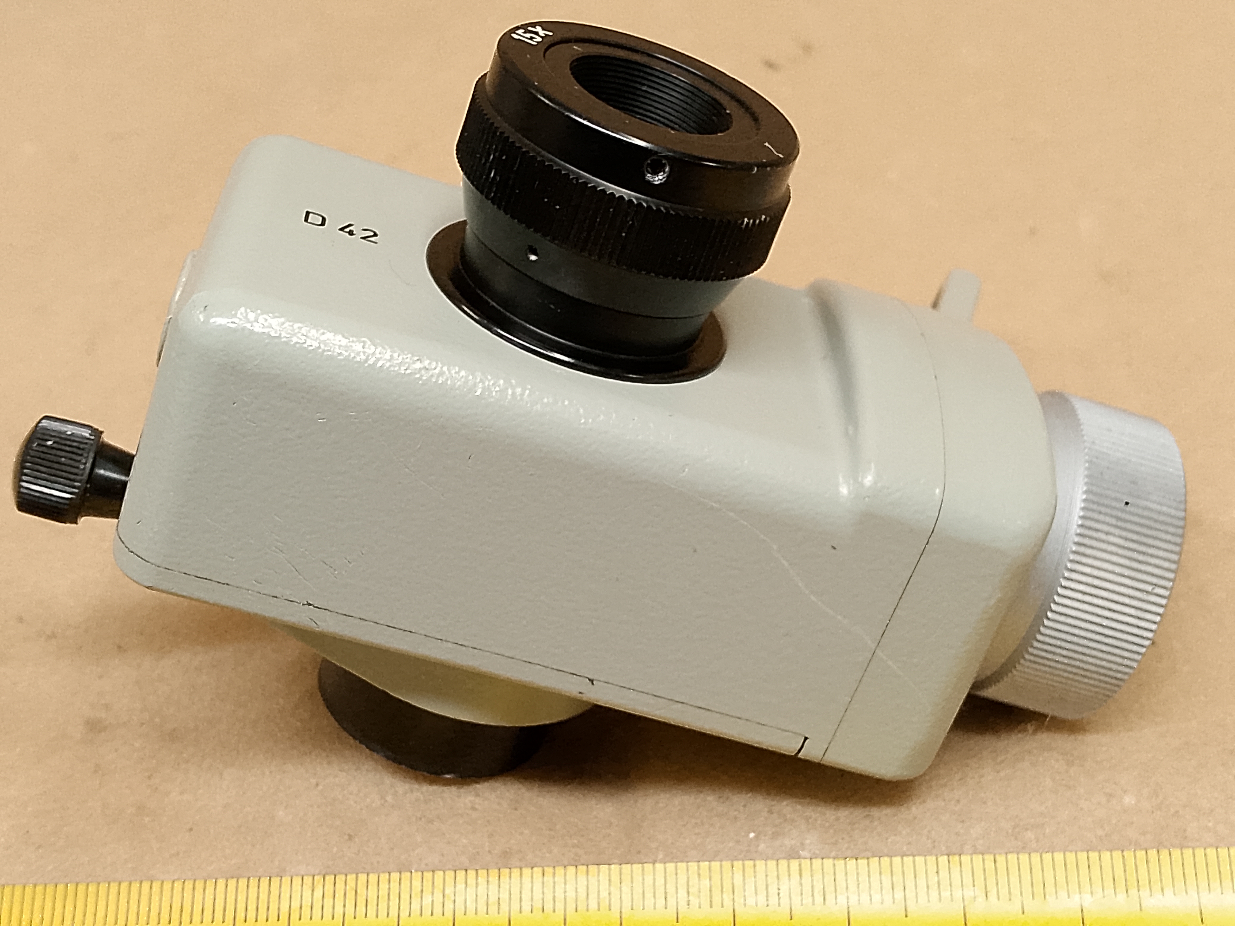 Carl Zeiss Jena D42 15x - precyzyjny okular pomiarowy - ujęcie #1