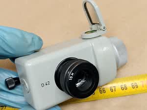 Carl Zeiss Jena D42 15x - precyzyjny okular pomiarowy - ujęcie #8