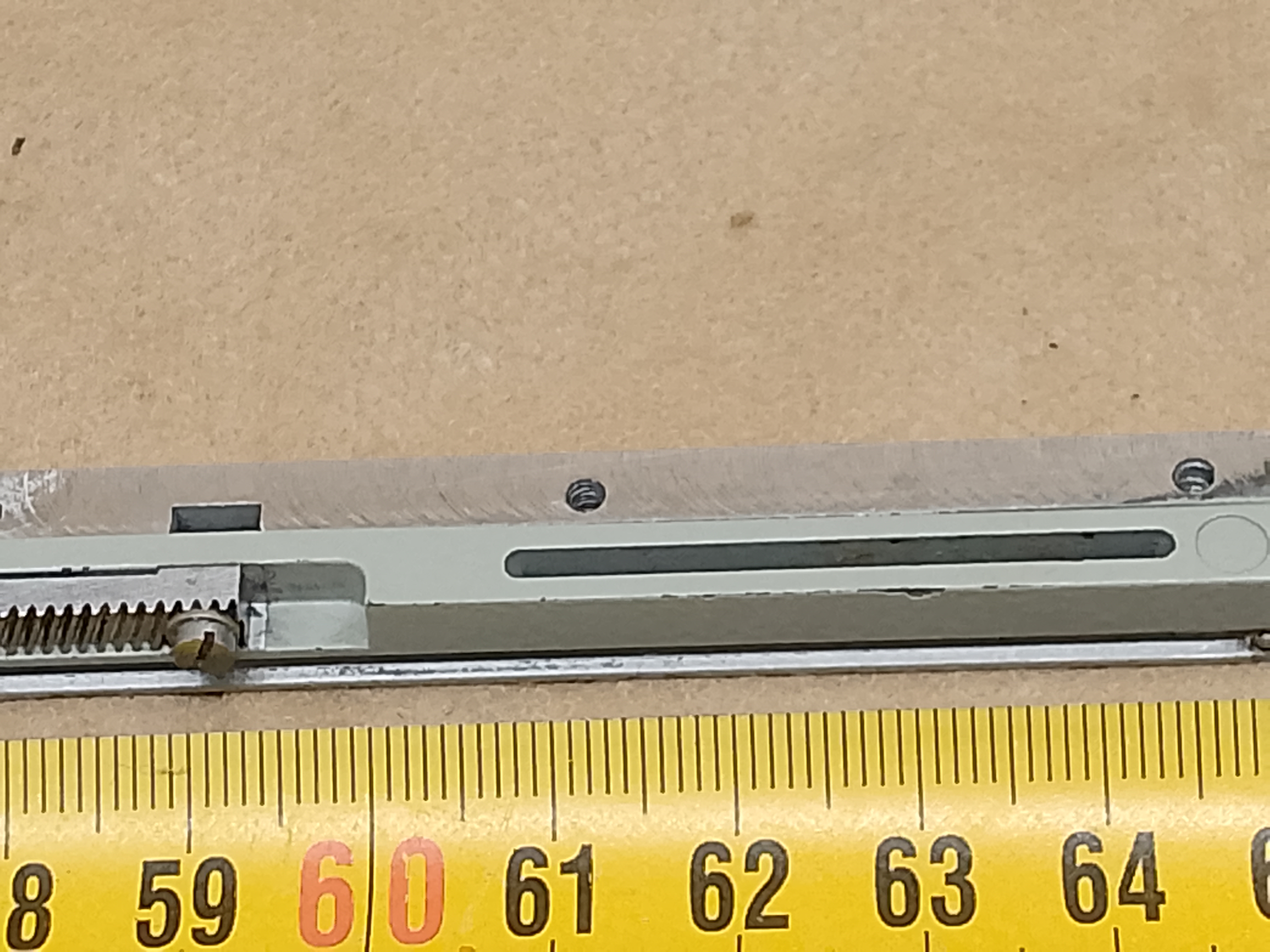 Carl Zeiss Jena Laboval / Eduval - część serwisowa do naprawy mechanizmu krzyżowego XY stolika mikroskopowego - ujęcie #5