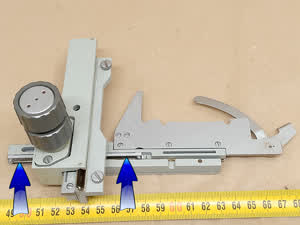 Carl Zeiss Jena Laboval / Eduval - część serwisowa do naprawy mechanizmu krzyżowego XY stolika mikroskopowego - ujęcie #12