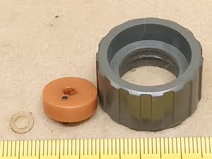 Carl Zeiss Jena Laboval-2 Laboval / Eduval - microscope mechanical XY stage add-on service part | repair element - knob