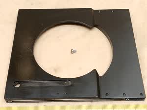 Olympus BH-2 BHTU BH-2 - microscope mechanical XY stage - bottom plate - service part / repair element