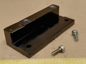 Olympus BH-2 BHTU BH-2 - microscope mechanical XY stage - horizontal 0-10 scala and specimen holder carrier - service part / repair element
