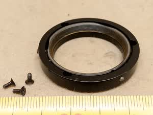 Carl Zeiss Jena Lumipan / Nf microscope pancratic condenser - centering ring for Apl. 1.4 lens