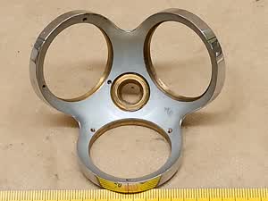 Carl Zeiss Jena Lumipan / Nf - Mikroskop pankratischer Kondensorrevolver - thumbnail