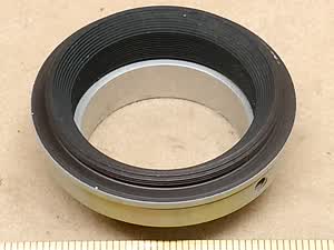 Carl Zeiss Jena Amplival - pierścień mocujący soczewkę 3cm mikroskopowego kondensora pankratycznego - different 4 view