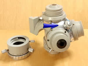 Carl Zeiss Jena Amplival - rewolwer mikroskopowego kondensora pankratycznego - ujęcie #7