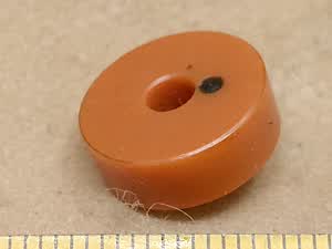 Carl Zeiss Jena Ergaval - plastic ring with pin for microscope stage short manipulator - thumbnail