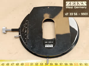 Zeiss Photomicroscope / Universal - dolna płyta (spód) - część serwisowa do naprawy stolika mikroskopowego - ujęcie #7